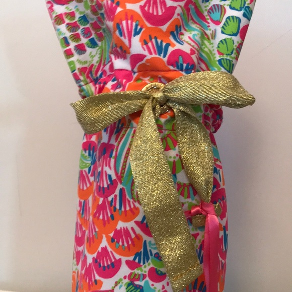 NWT Lilly Pulitzer Wine Tote Bag | I’m So Hooked - Picture 5 of 5